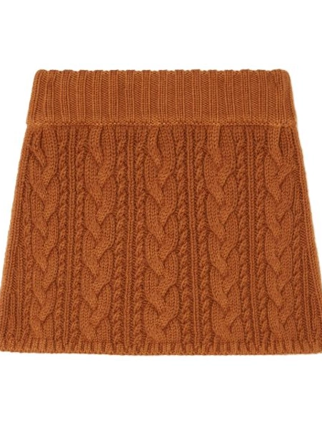 Affordable Women skirt Alanui cable-knit mid-rise 0810